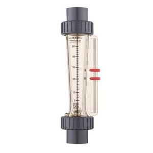 débitmètre à flotteur / pour liquides / à tube en matière plastique / de précision