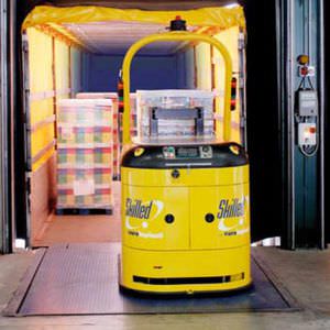 système de chargement / déchargement de camion / automatique