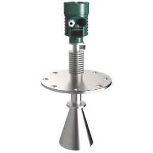 capteur de niveau radar / pour solides / en inox / 4-20 mA