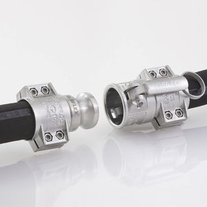accouplement pour extrémités de tubes / rigide / en inox / en laiton