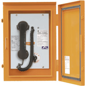 téléphone IP66 / industriel / d'urgence / résistant aux intempéries