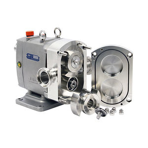 pompe à lobes / pour produits chimiques / pour produits alimentaires / à moteur hydraulique