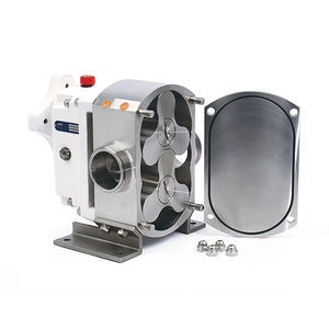 pompe à lobes / pour produits chimiques / pour produits alimentaires / à moteur hydraulique
