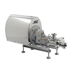 pompe à 2 vis / pour produits chimiques / pour produits alimentaires / à air