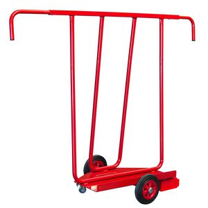 chariot de manutention / porte panneau / pour le verre / à roulettes