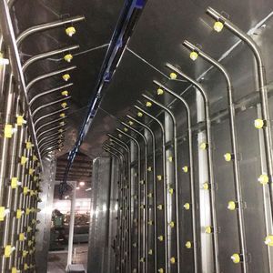 tunnel de pré-traitement de surface automatique