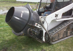bétonnière hydraulique / mobile / autonome / traditionnelle