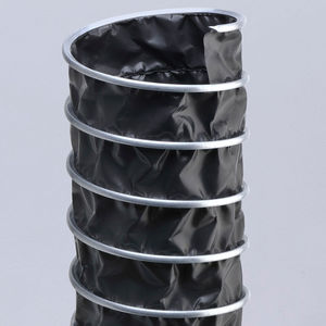 gaine de ventilation flexible / en tissu / en acier galvanisé / spiralée