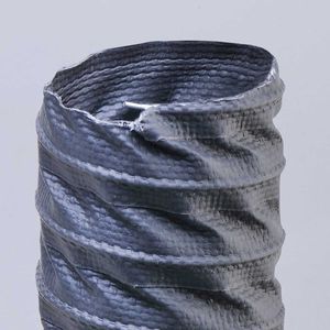 gaine de ventilation flexible / en tissu / en polyester / en thermoplastique