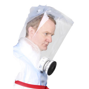 cagoule en PVC / haute visibilité / imperméable / respirante