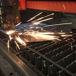 découpe laser / acier inoxydable / acier / aluminium