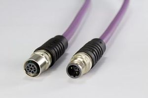 câble optique de données / XLR / IP67 / flexible