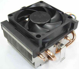 dissipateur thermique de puissance / avec ventilateur