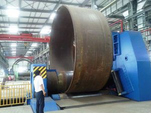 rouleuse à 3 rouleaux / hydraulique / conique