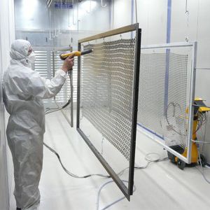 thermolaquage de l'aluminium / de l'acier inoxydable / unitaire / pour applications industrielles