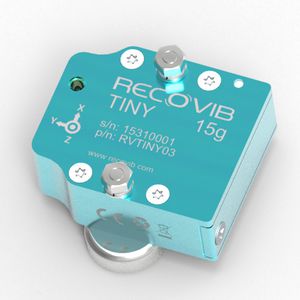 data logger de vibration / USB / sans fil / sans écran
