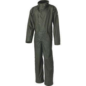 combinaison de travail / imperméable / en polyuréthane / avec capuche