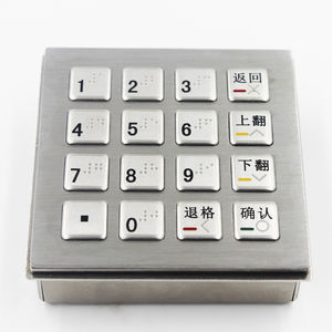 clavier numérique 16 touches / encastrable / USB