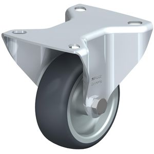roulette fixe / à platine / à faible bruit / en polypropylène