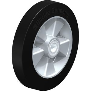 roue à bandage / en caoutchouc / en aluminium / pour fortes charges