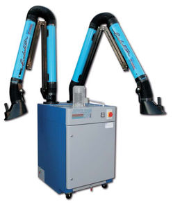 aspirateur de fumée mobile / de soudage / à cartouche / avec bras d'aspiration