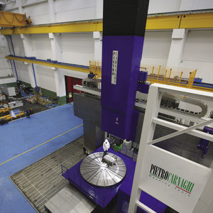 tour CNC / vertical / 3 axes / hydrostatique