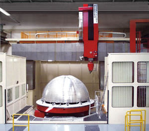tour CNC / vertical / 3 axes / hydrostatique