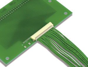 connecteur carte à fil / fil à carte / parallèle / à sertir