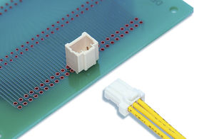 connecteur de carte électronique / fil à carte / parallèle / à verrouillage