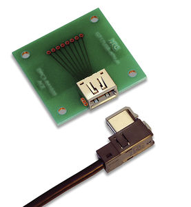 connecteur RF / USB / rectangulaire / à sertir