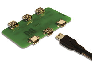 connecteur USB / SMT / PCB / parallèle