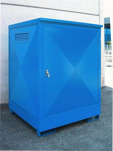 armoire en acier inoxydable / pour fûts