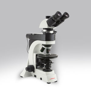 microscope de laboratoire / optique / trinoculaire / polarisant