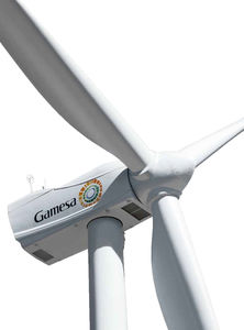 éolienne sur mât autoporteur / pour vent moyen