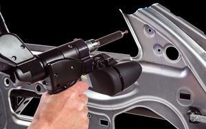 scanner 3D / laser / portatif / à grande vitesse