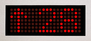 afficheurs à matrice de points / 17 segments / à 3 chiffres / électroniques