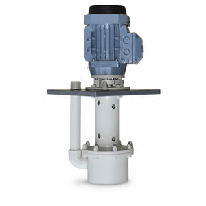 pompe centrifuge / semi-immergée / pour fluide corrosif / d'aspiration