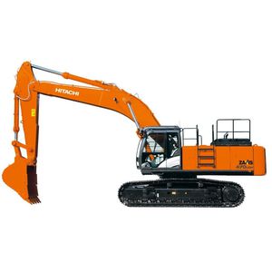 pelleteuse lourde / sur chenilles / diesel / pour chantier de construction