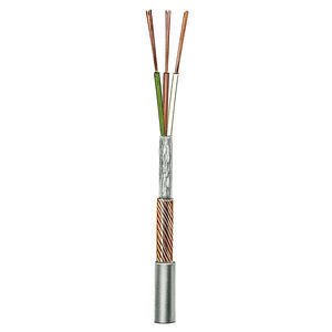 câble électrique de basse fréquence / de données / blindé / 3 conducteurs
