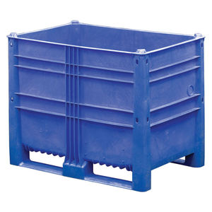 caisse-palette en HDPE / de stockage / gerbable / ajourée