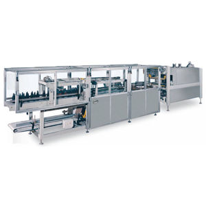 fardeleuse automatique / pour bouteilles / pour boîtes / pour film thermorétractable