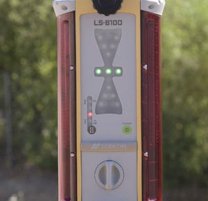 récepteur laser pour le positionnement d'engin de chantier