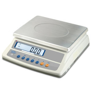 balance poids/prix / avec afficheur LCD / en acier inoxydable / étanche