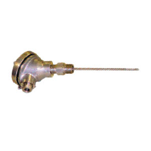 sonde de température Pt100 / filetée / en inox / 4 fils