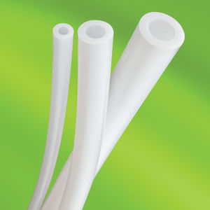 tuyau flexible pour l'eau / chimique / pour applications alimentaires / en silicone