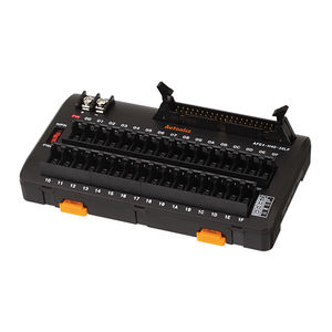 bloc de jonction à connexion rapide / sur rail-DIN / pour module E/S / compact