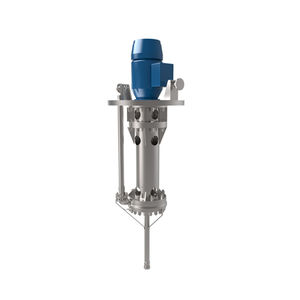 pompe pour eaux usées / à boue / électrique / semi-immergée