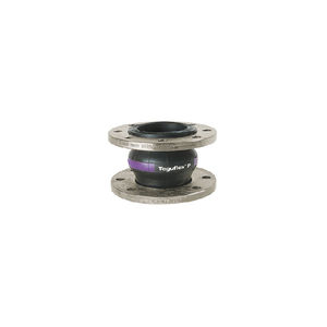 compensateur de dilatation en caoutchouc / rond / à bride / pour l'industrie chimique