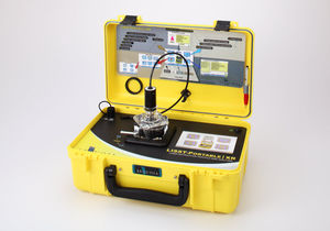 analyseur de liquides / de concentration / de granulométrie / portable
