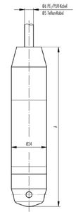 transmetteur de niveau piézorésistif / pour liquide / pour eau / en inox